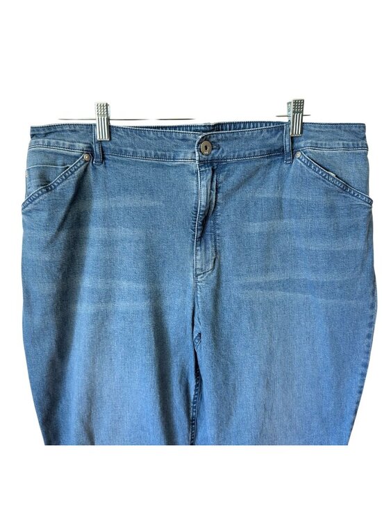 J. Jill Denim - J. Jill Jeans Size 18R Tried True Fit Womens Straight Light Wash Plus 38 x 31